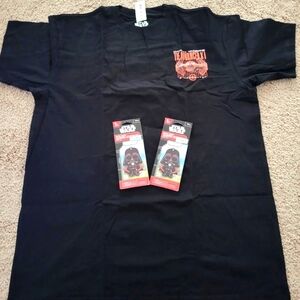 Lot of 3 Star Wars Items- T-Shirt and Air Fresheners  - BRAND NEW WITH TAGS!